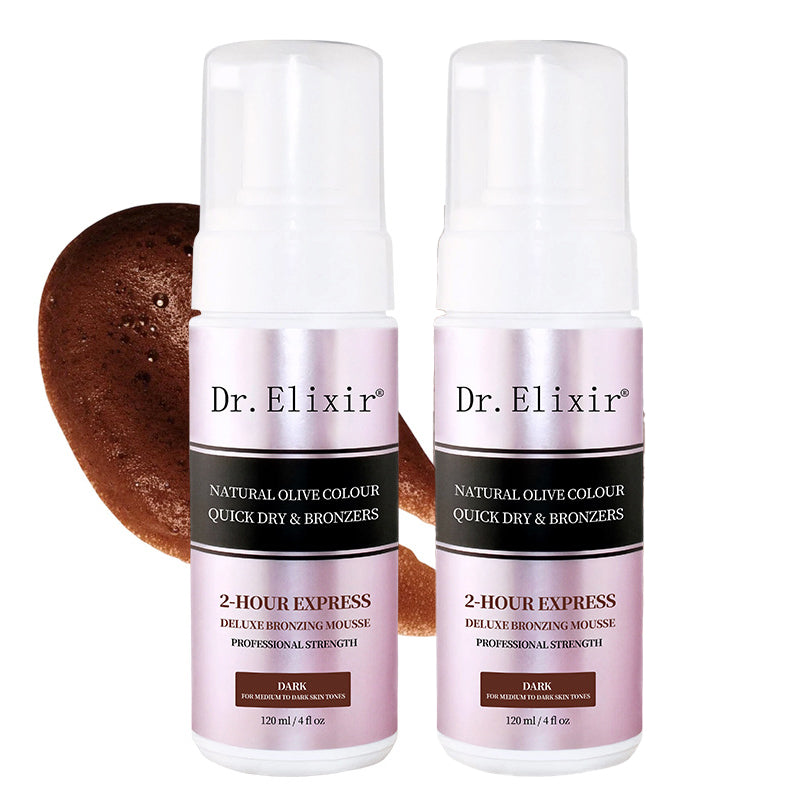 TLOPA®2 Hour Self Tanner, Rapid Tanning Lotion, Fast Acting Bronzer for Natural Glow, Hydrating & Streak-Free Tan