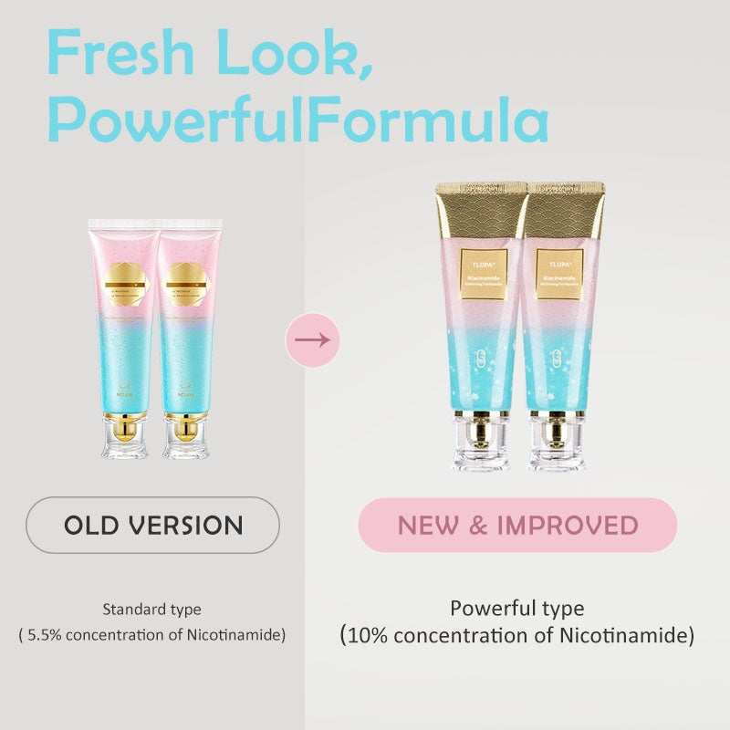 🏆【Max】TLOPA® Nicotinamide Toothpaste【💎New upgrade Powerful type 10% concentration of Nicotinamide】