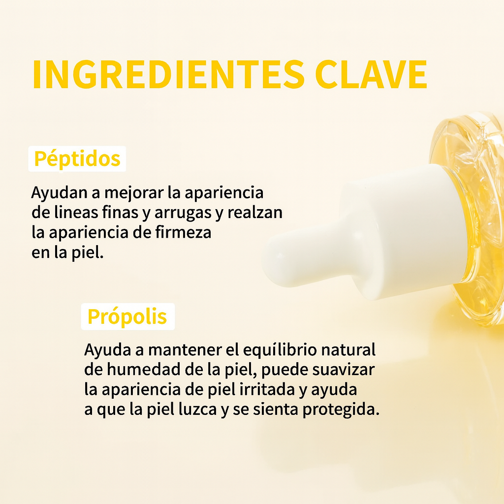 Suero antiedad con péptidos de abeja TLOPA® Youth Renewal | Reparador de arrugas, reafirmante e hidratante