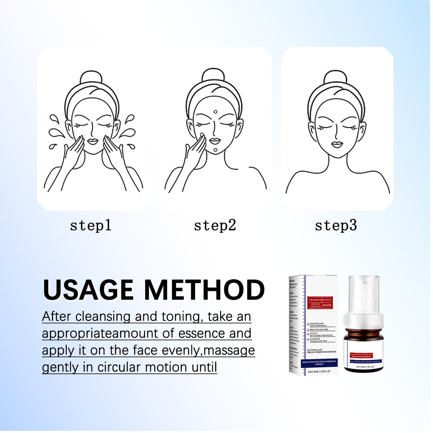 šćupgraded -40MLćErase Dark Spots in š„8 Seconds ā Kojic Acid & Vitamin C Brightening Serum for Instant Results