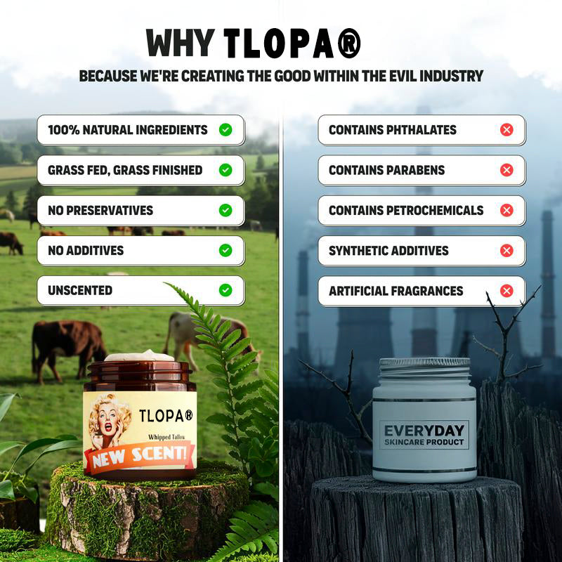 TLOPA®Natural facial cream - tallow cream and Manuka honey, removes acne, removes wrinkles, anti-oxidation!