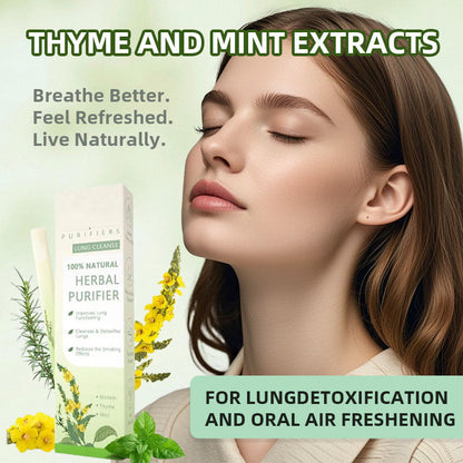 🏆【upgraded 600-Puff】Breathe Bliss™ MulleinRelaxation Stick-SoothesLungs,Detoxifies, FreshensBreath