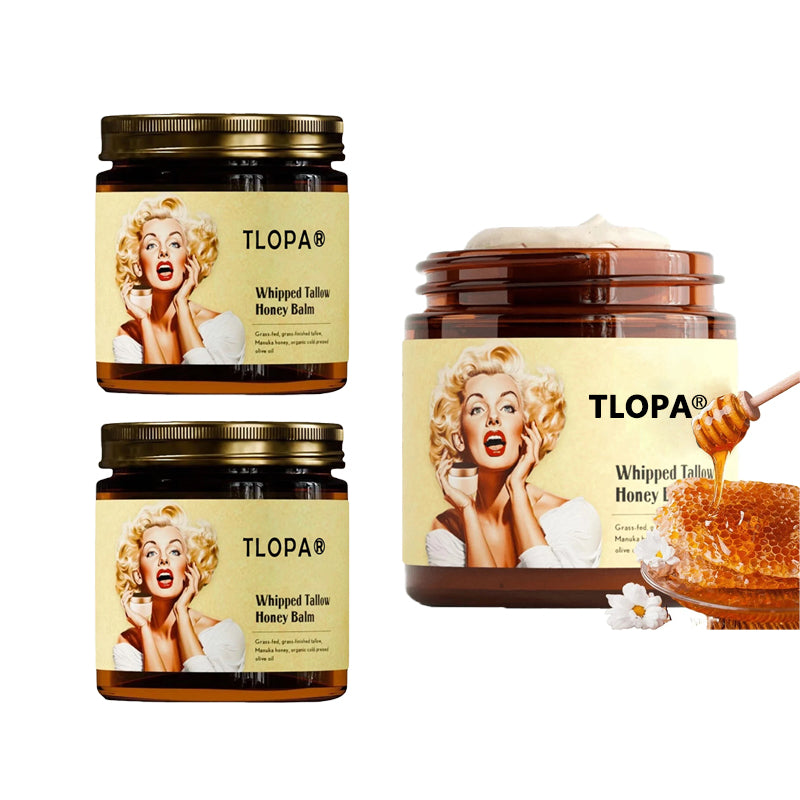 TLOPA®Natural facial cream - tallow cream and Manuka honey, removes acne, removes wrinkles, anti-oxidation!