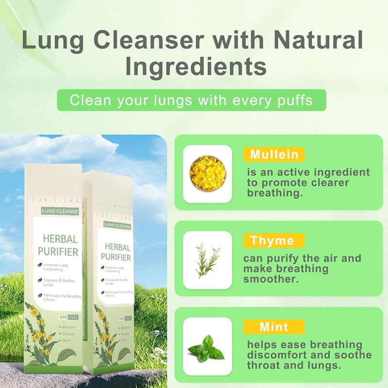 🏆【upgraded 600-Puff】Breathe Bliss™ MulleinRelaxation Stick-SoothesLungs,Detoxifies, FreshensBreath