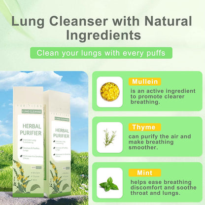 🏆【upgraded 600-Puff】Breathe Bliss™ MulleinRelaxation Stick-SoothesLungs,Detoxifies, FreshensBreath