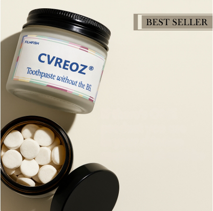 Cvreoz® Skin Whitening Toothpaste Tablets