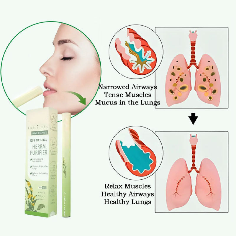 🏆【upgraded 600-Puff】Breathe Bliss™ MulleinRelaxation Stick-SoothesLungs,Detoxifies, FreshensBreath