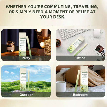🏆【upgraded 600-Puff】Breathe Bliss™ MulleinRelaxation Stick-SoothesLungs,Detoxifies, FreshensBreath