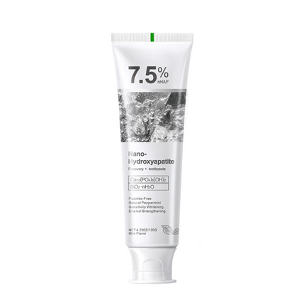 🎉50% off for a limited time! 🌿Hydroxyapatite Toothpaste with a natural formula, whitens teeth and is suitable for the whole family 👨‍👩‍👧‍👦!